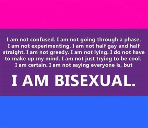 I Know Who I Am Bisexual