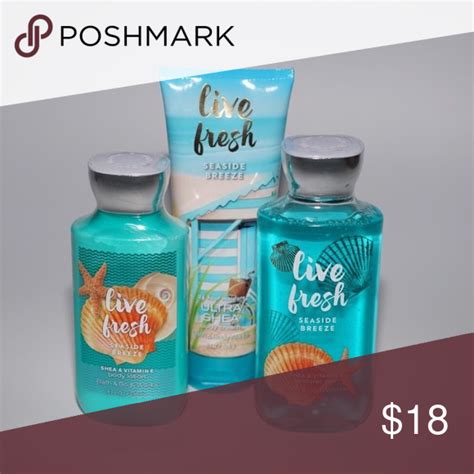 Poshmark makes shopping fun, affordable & easy! Seaside Breeze Bundle Lotion Cream& Body Wash -A beautiful ...