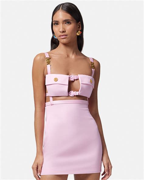 Versace Medusa 95 Cutout Mini Dress For Women Online Store Eu