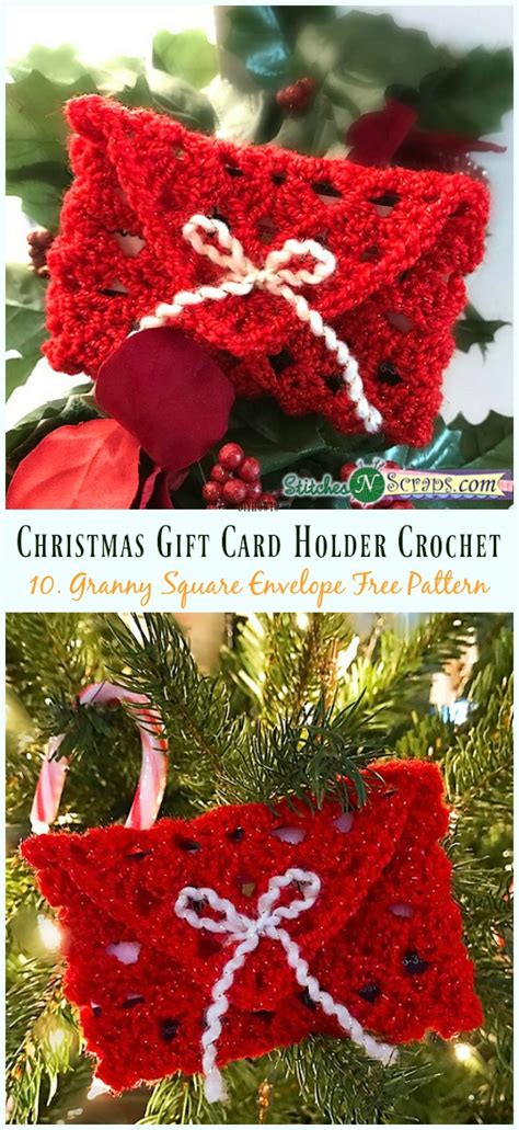 Christmas Gift Card Holder Free Crochet Pattern In Crochet My XXX Hot