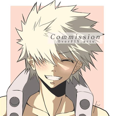 Comm Bakugo Uwu By Overfix On Deviantart