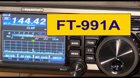 Yaesu Ft 991a Checking Out The Improvements Waters And Stanton Ltd Youtube