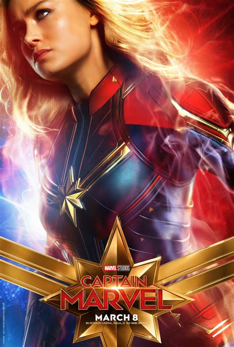 Captain Marvel 2019 Promo Posters Marvels Captain Marvel Photo