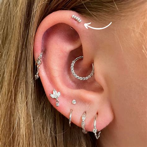 Everything You Need To Know About Forward Helix Piercings Laura Bond