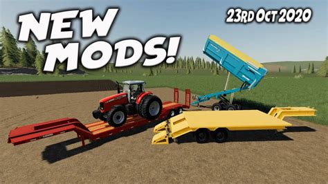 New Mods Farming Simulator 19 Ps4 Fs19 Review 23rd Oct 2020 Youtube