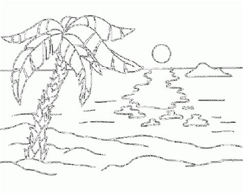 Dibujos de Paisajes para colorear ~ Dibujos para Niños