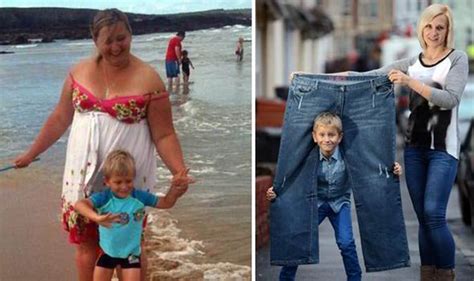 Overweight Mum Sheds 13 Stone In A Year After Son Asks Why She Is Fat Uk