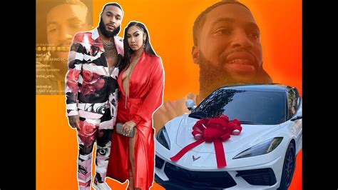 Chris Sails Says Queen Naija Buying Clarencenyc A Corvette Is Fake Youtube