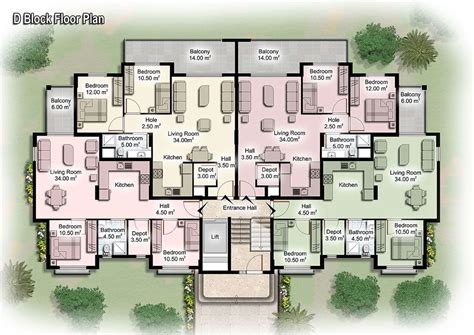 Apartment Building Floor Plans With Dimensions Cleotilde Beckman