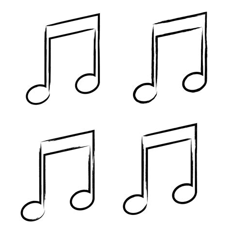 Premium Vector Set Of Music Note Icons