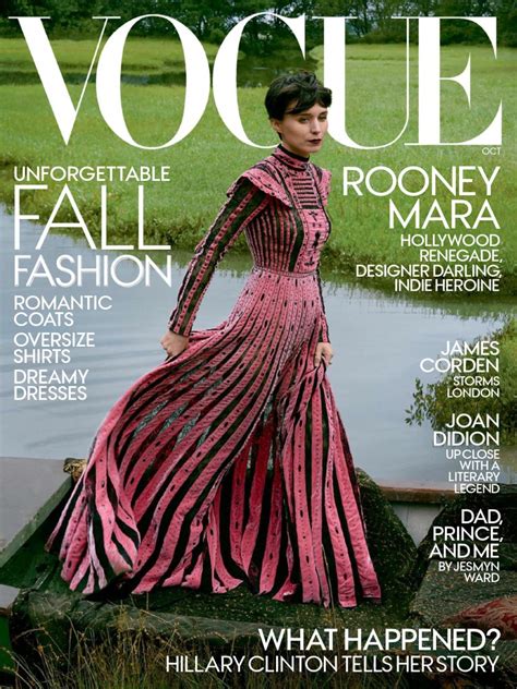 Vogue Usa October 2017 Vogue Magazine Fashion