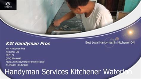 Check spelling or type a new query. Handyman Services Kitchener Waterloo - KW Handyman Pros ...
