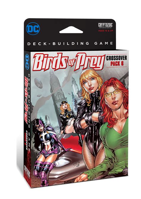 DC Deck Building Game: Birds Of Prey | Building a deck, Dc deck building game, Building games