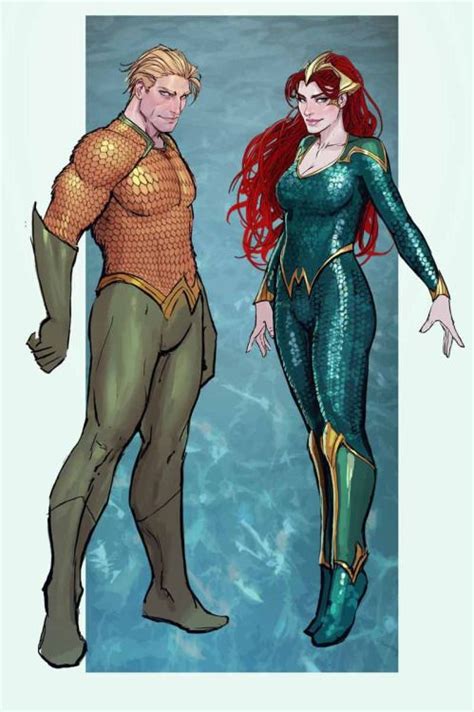 Aquaman And Mera Stjepan Sejic Dc Comics Heroes Dc Comics