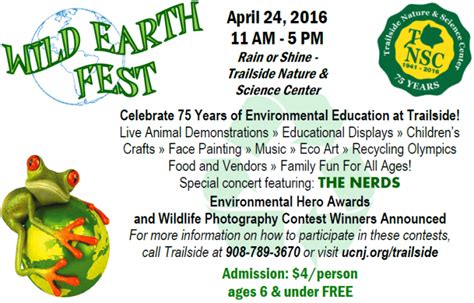 Wild Earth Fest At Trailside Mountainside Nj Your Complete Guide