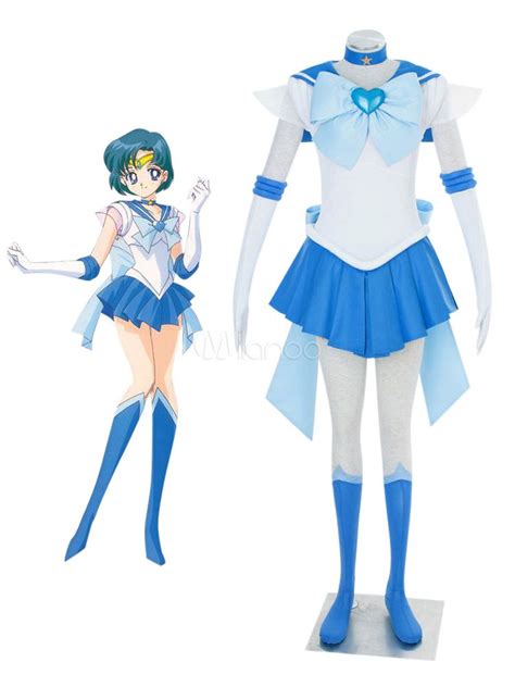 Amazing Sailor Moon Mizuno Ami Bowknot Cosplay Costume Buy Cosplay