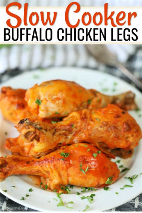 Cook on high for four hours, stirring every hour or so, until the internal temperature reaches 165 degrees f. Crock Pot Buffalo Chicken Drumsticks Recipe - Spicy ...
