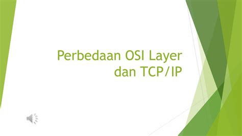 Perbedaan OSI Layer Dan TCP IP YouTube