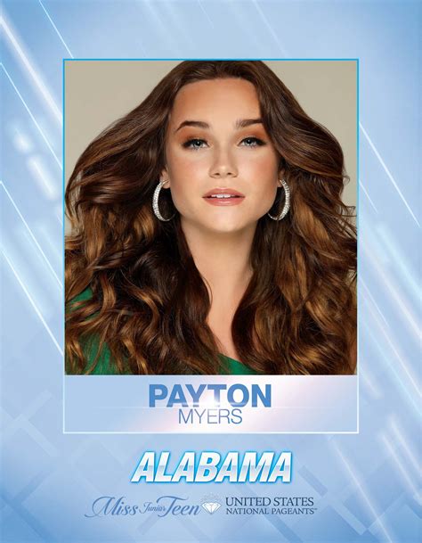 Payton Myers Miss Junior Teen Alabama United States 2021 United