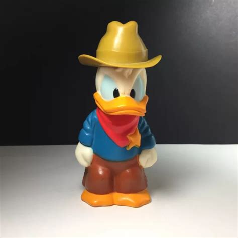 Vintage 1980s Tootsie Toy Walt Disney Donald Duck Bubble Bottle 849