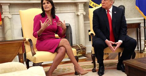 Announcing U N Exit Nikki Haley Reveals A Clue About Her Next Move