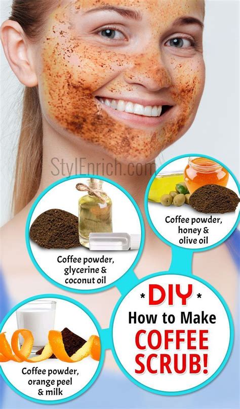 Skin Care Tips For Beautiful Skin How To Make Coffee Coffee Body Scrub Coffee Scrub