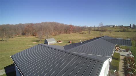 Textured 3d Standing Seam Installed At Tranquil Acres Classic Metals