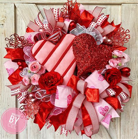 Wife Or Girlfriend T Love Wreath Romantic Wreath Front Door Happy Valentines Day Perfect