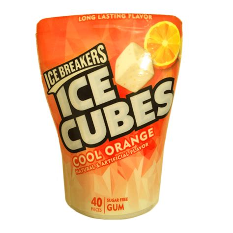 Köp Icebreakers Ice Cubes Cool Orange 92g Hos Coopers Candy