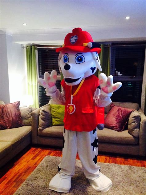Marshall Mascot For Hire Only Fancy Dress Heywood Manchester Bury