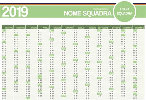 2022 Italian Planner Calendar Vertical Months White Background Stock
