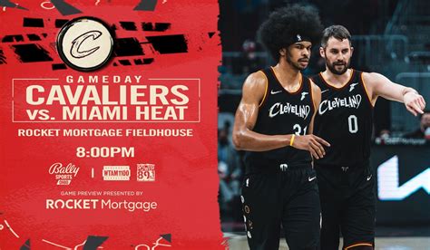 Cavs Vs Heat Rocket Mortgage Game Preview NBA