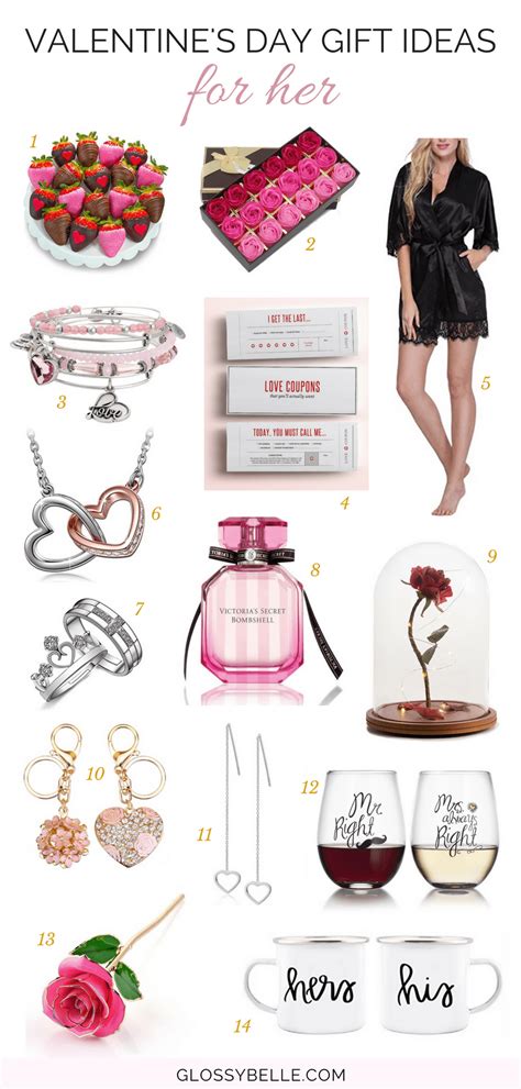Sweet Valentine S Day Gift Ideas For Her Glossy Belle Girlfriend Gifts Birthday