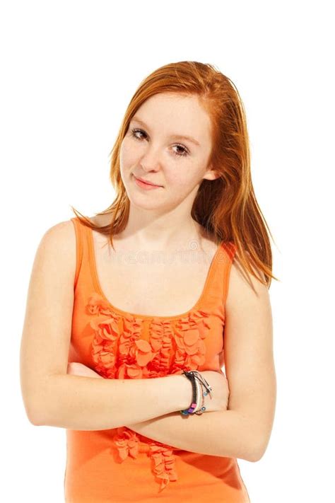Portrait Of Teen Girl Stock Image Image Of Person Studio 51927611