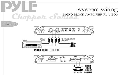 Being an proprietor of a car, i uncover myself turning into educated on the subject of automotive monoblock amp wiring diagram wiring. Pyle - PLA1200 - On the Road - Vehicle Amplifiers