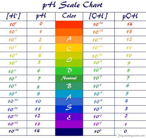 The Ph Scale Is Used To Describe The Concentration Of