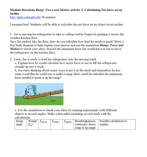 Basics net force motion friction acceleration. Solved: For College Physics. Can Use This Lab Simulator. P ...