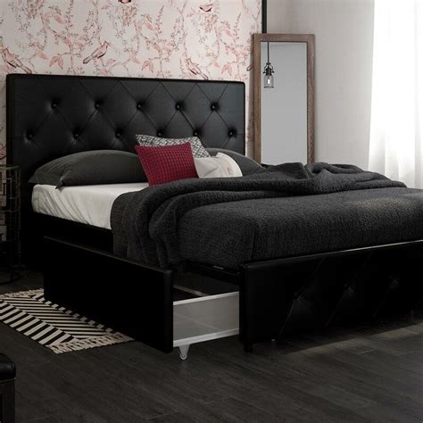 online home store for furniture decor outdoors and more leather platform bed