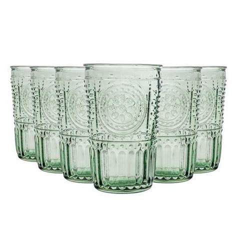 Distributed in the uk by benjamin moore uk ltd formerly shaw paints ltd. Bormioli Rocco Romantic Highball Glasses - 340ml - Green ...