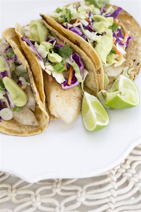 You could try vegan sour cream or yogurt as a replacement though. Fish Tacos with Coconut Avocado Crema • Freutcake