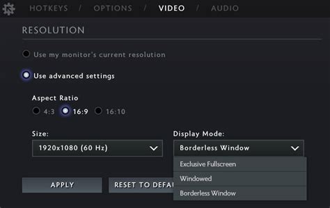 Fullscreen Windowed And Borderless Mode Which Should You Use
