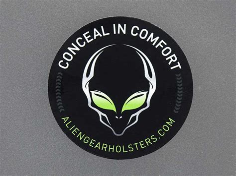 alien gear holster  sticker
