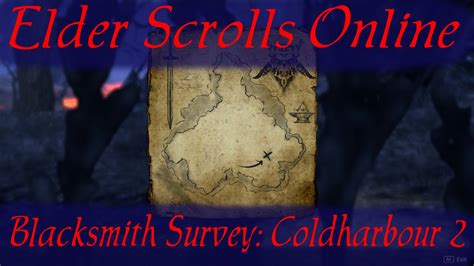 Blacksmith Survey Coldharbour 2 Elder Scrolls Online YouTube