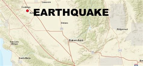 Number of 1.0+ earthquakes in the past 24 hours. 4.1 Earthquake Strikes Tuesday Morning Near Avenal, CA ...