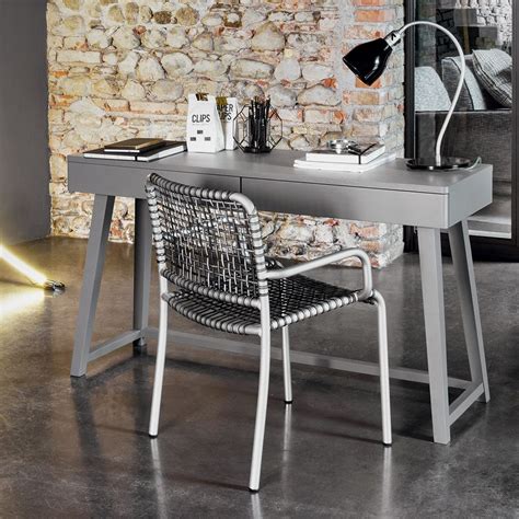 Shop for gray writing desk online at target. Gray 50: Gervasoni writing desk, in wood, with two drawers ...