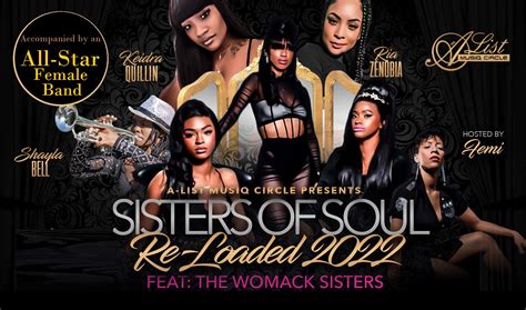 Sisters Of Soul Re Loaded 2022 04 07 Yoshis Oakland Ca
