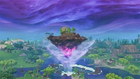 Fortnites Floating Island Will Form Volcanic Pits