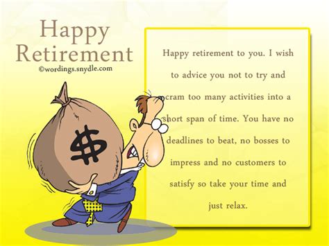 Retirement Wishes Messages