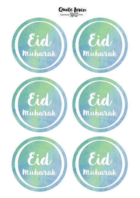 DIY Eid Mubarak Tags | Quote Lovin | Eid mubarak, Eid mubarak quotes ...