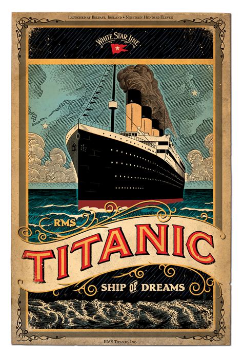 Dribbble Titanicposterrgb By Jim Harrison
